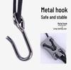 Universal Saxophone & Clarinet Neck Strap for Adults & Students - Black