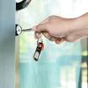 Key Carabiner | Mens Zinc Alloy Car Key Chain with Double Ring - Men's