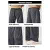 Full Elastic Waist Casual Pants for Men, 2026 New Trendy Wide-leg Straight Loose Versatile Work Pants