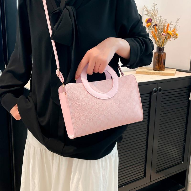 Large-capacity Retro Handbag, High-end Summer New Printed Personalized Fashion Shoulder Messenger Bag