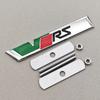 DCLR3 NEUES 3D-Metall-RS-Logo VRS Auto Frontgrill-Emblem Heckklappen-Abzeichen Für Skoda VRS Octavia 2 3 Rapid Kodiaq Karoq Fabia Kamiq Superb