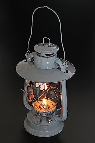 [Amazon.co.jp Exclusive] Captain Stag Lantern Oil Lantern with Shade Set (Large) Blue Gray UY-7042