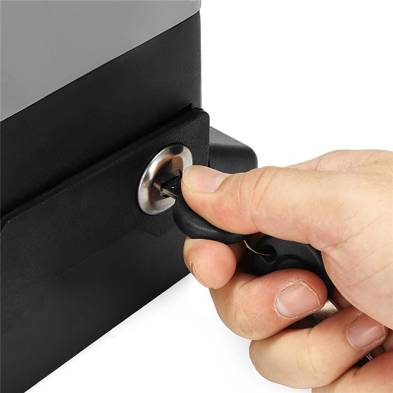 550W 1400rpm Electric Sliding Gate Opener 220V 1000KG Automatic Motor 2 Remote Kit Heavy Duty