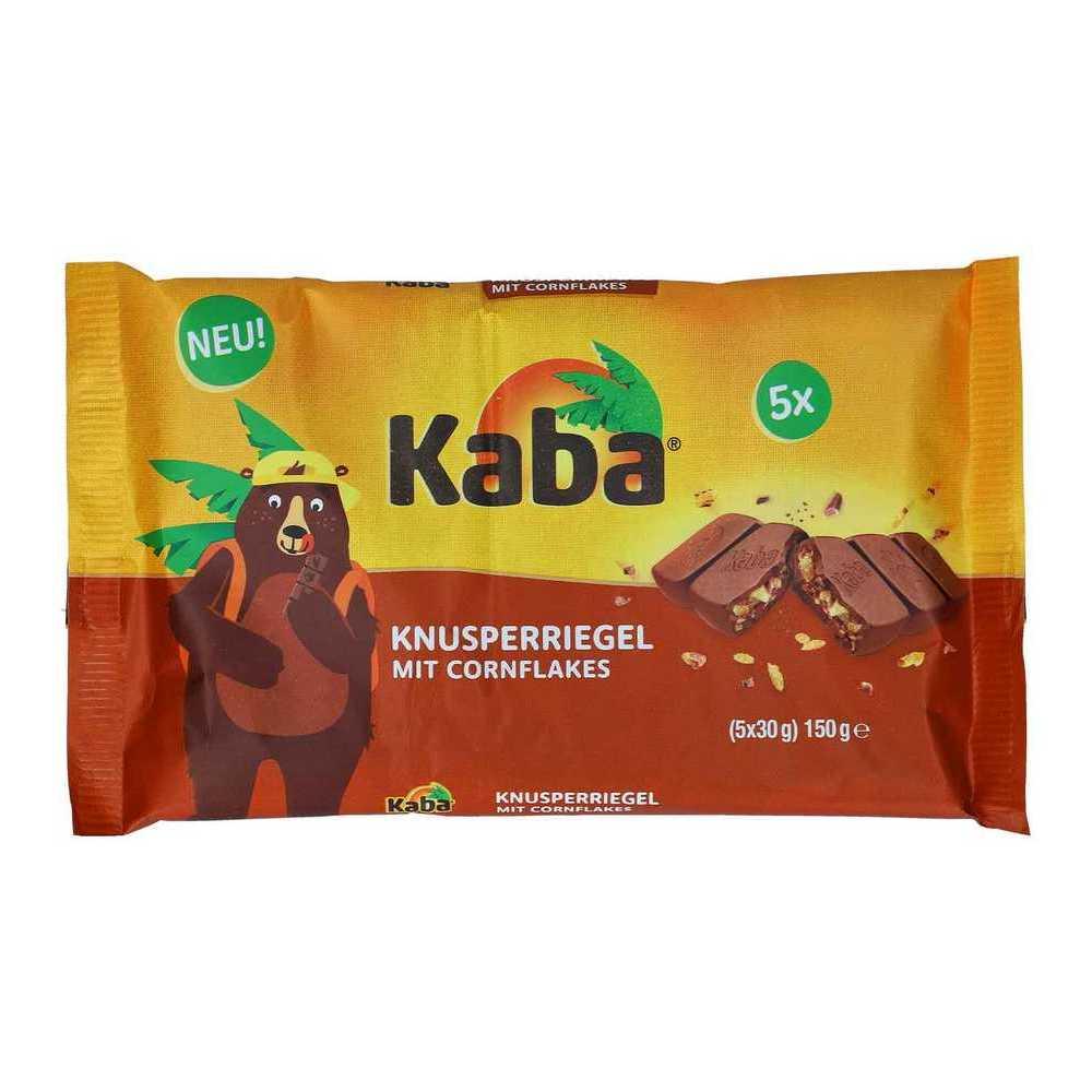 German Kava Cornflake Crispy Chocolate Bar 5X30G