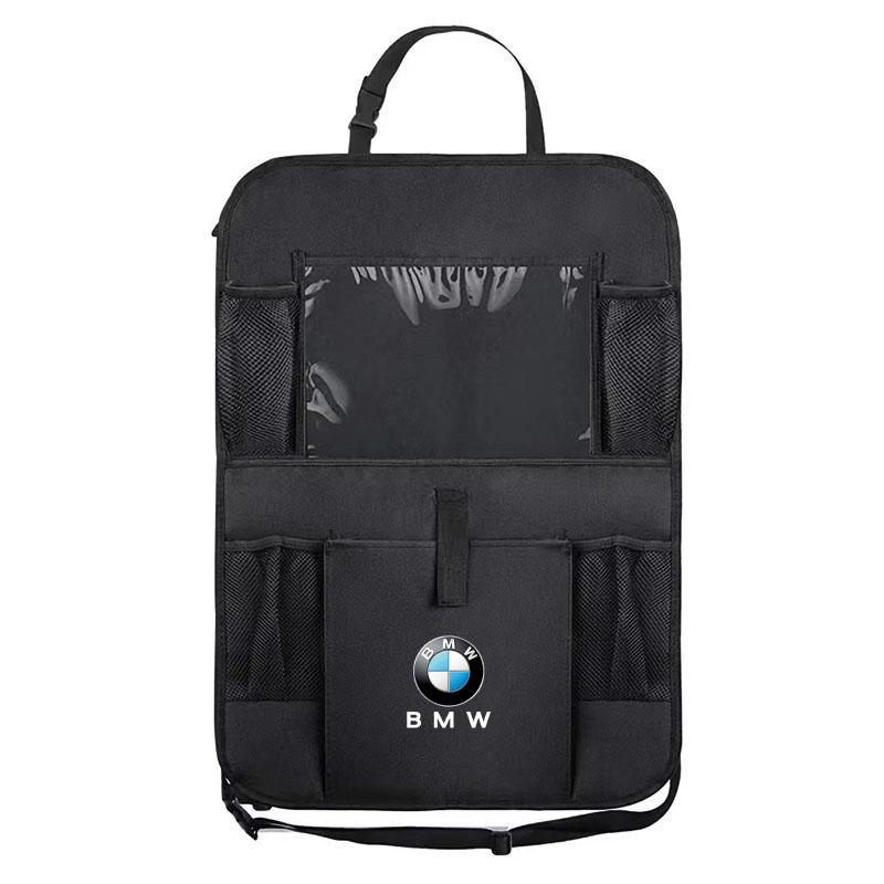 Vehicle Multifunctional Storage Bag Seat Back Sorage Bag Sticker For BMW M e46 e90 e60 f30 f10 e39 e36 g20 g30 f20 Accessories mkhr65 dbjs5