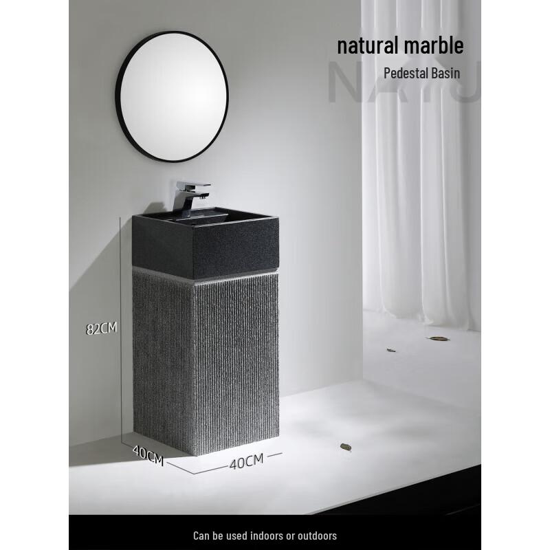 Outdoor Ceramic Pedestal Wash Basin
