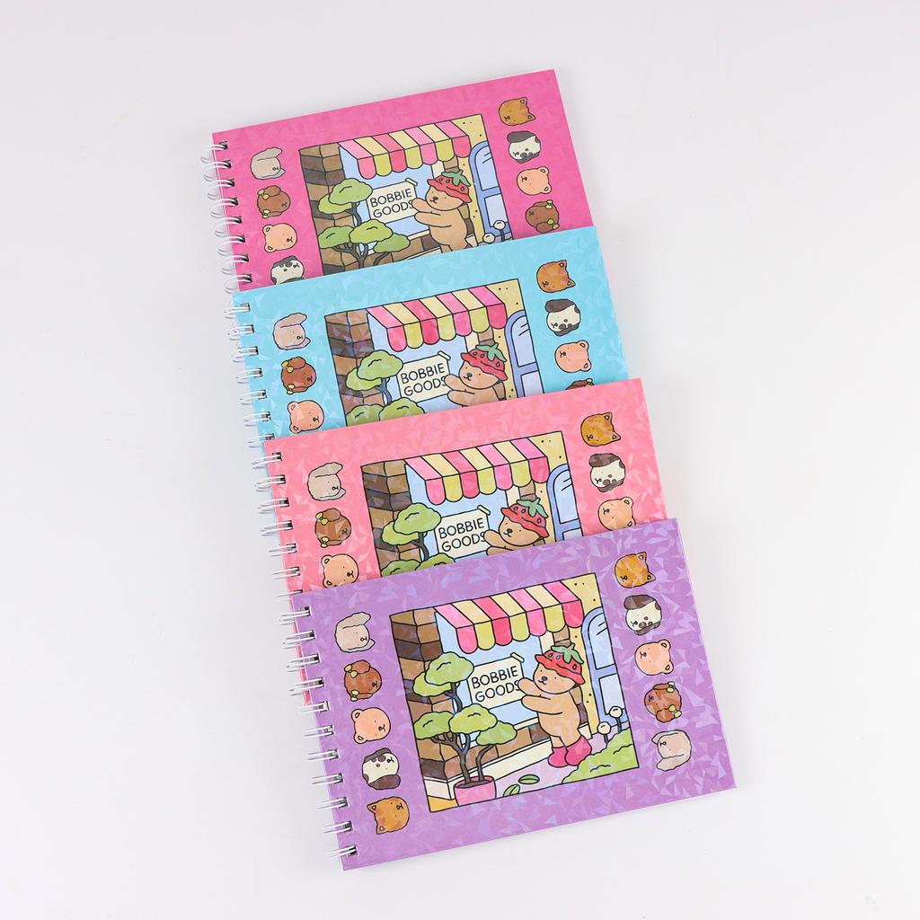 BOBBIE GOODS Cozy Moments Coloring Book - Educational Doodle Book with Adorable & Creepy Creatures for Relaxation