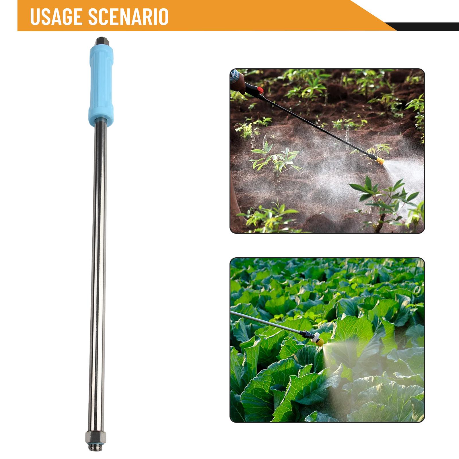 

Long Rod Spray Rod Stainless Steel Agricultural Sprayer Anti-splashing Extra High Pressure Long Rod Accessories China Mainland