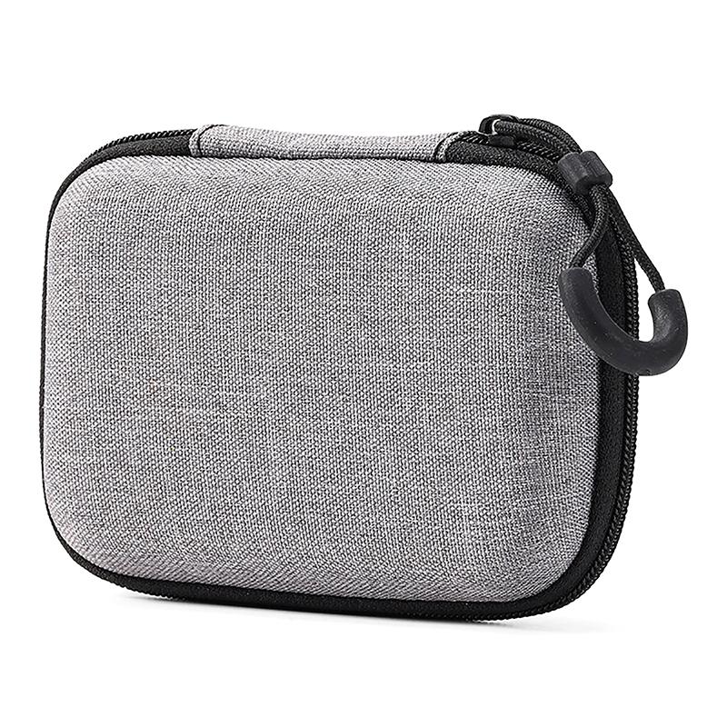 

[ZYAS]Portable Shockproof Headphone Case Earphone Bag Headset Storage Bag Hard Shell Earphone Accessories Memory Card USB Cable