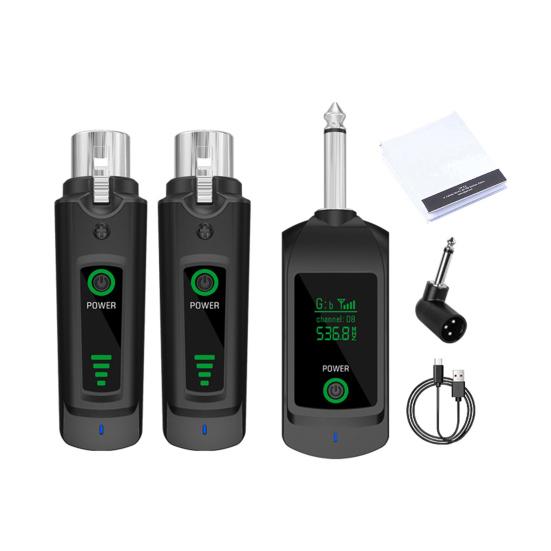 Wireless Lavalier Microphone Strong Anti-Interference Stable Audio Transmission Plug-Play Mini Microphone for Video Recording