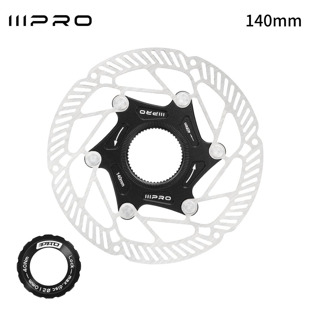 160mm 140mm Centerlock Brake Disc Floating 160mm 140mm 6 Screws Disc Rotor Cooled Lightweigh for Mtb Road Mountain Bike