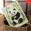 Frameless DIY Pearl Bead Painting Kit Panda Pattern Creative Relaxing Craft Canvas Home Decor Adult Gift