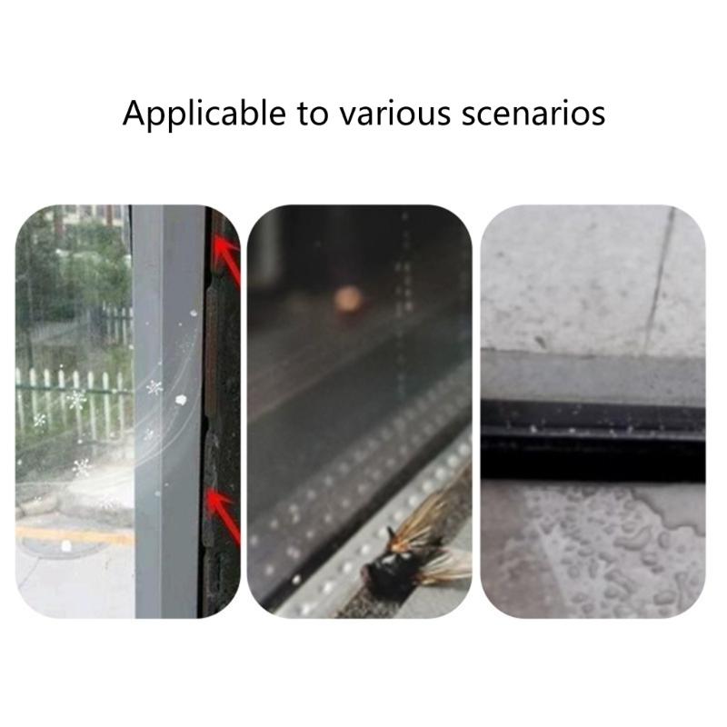 Weatherproof Adhesive Tape Insulating Sealant Tape Multipurpose Seal Tape Enhances Indoor Warmth for Window &  Door 