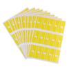 300Pcs Self-Adhesive Cable Labels Waterproof Identification Tags Stickers