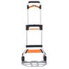 Folding Hand Truck, 309 Lbs Load Capacity, Aluminum Portable Cart, Convertible Hand Truck and Dolly with Telescoping Handle and PP+TPR Wheels, Ultra
