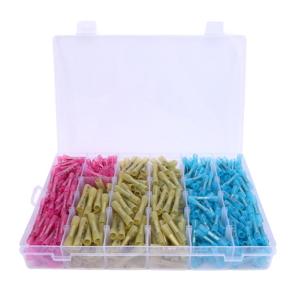 540PCS Heat Shrink Wire Connectors Kit Marine Grade Waterproofing Insulated Electrical Wire