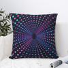 Whirlpool Dizziness Pattern Pillow Cover Funny Pillow Case For Sofa Bedroom Home Decor Cushion Cover Soft Design Pillowcases