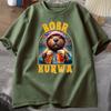 Bbr Kurwa Gladiator T Shirts for Unisex WOMEN The Glory of Rome Graphic TShirt Bober Beaver Boberek Tshirt Casual Graphic Tees