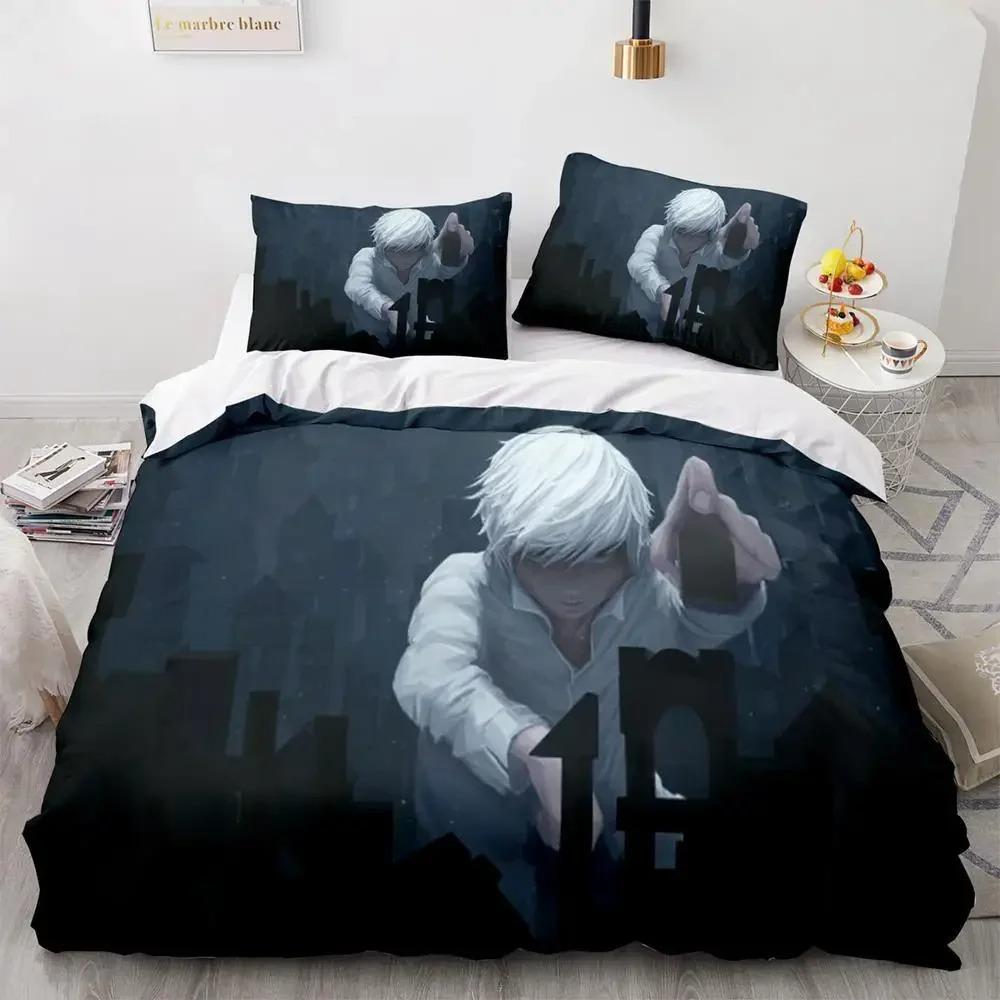 Death Note Bedding Set Single Twin Full Queen King Size Bed Set Adult Kids Bedroom Duvet Cover Sets 3D Print Anime Death Note A
