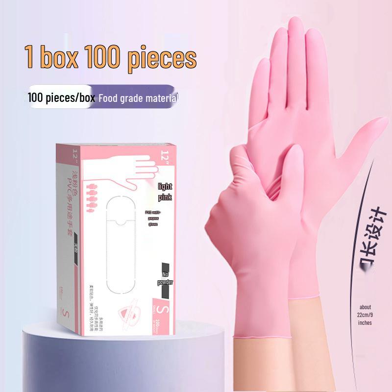 Mao Sheng Durable PVC Latex Rubber Gloves for Kitchen, Dishwashing, Baking, Catering, and Housework
