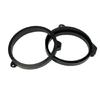 Noise Reducing Speaker Gasket Pair ABS Anti Rust Construction Horn Vibration Dampener Spacer Simple Installs for Auto