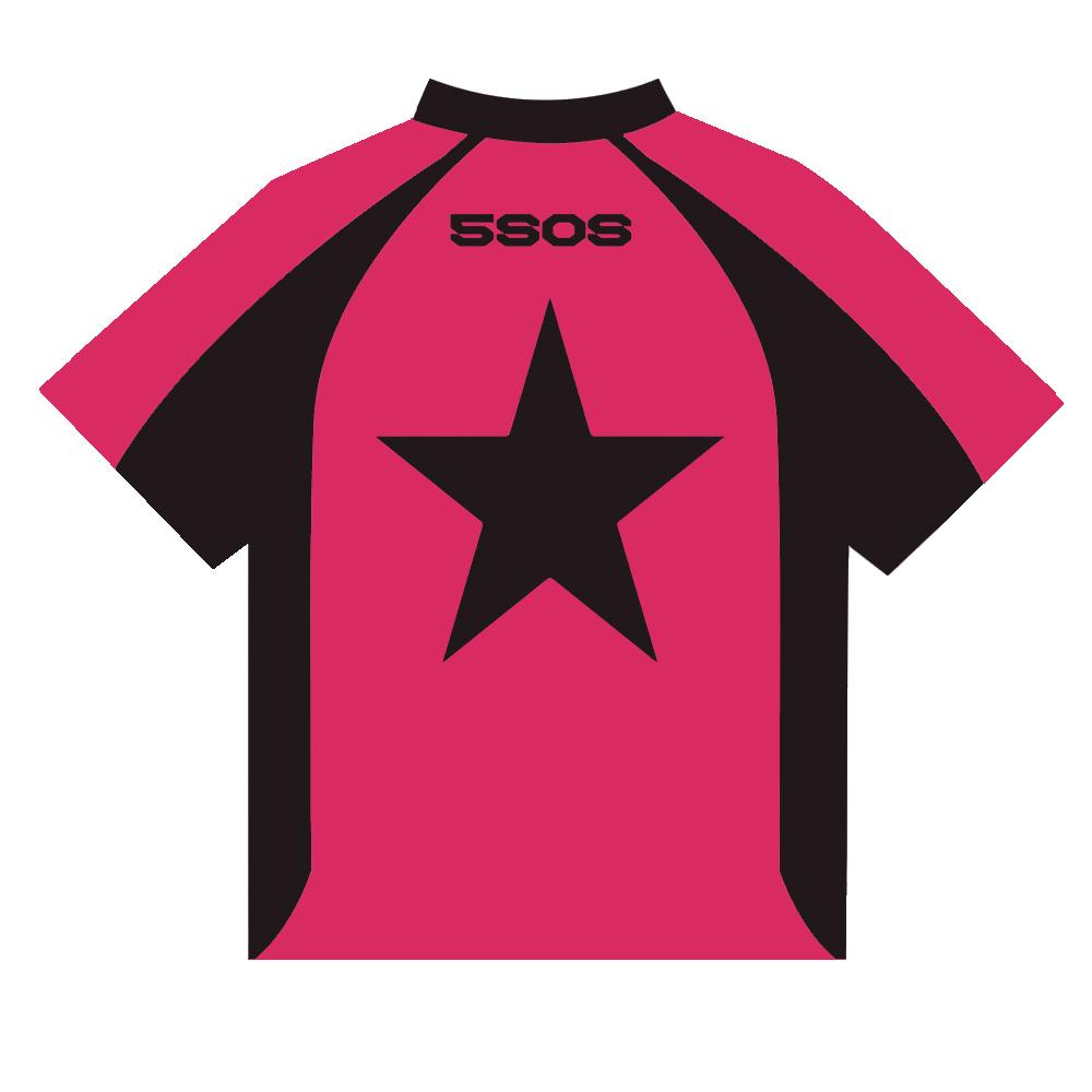 5 Seconds of Summer TOATĂ LUMEA E O STEA! Tricou 5SOS Vară Exterior Respirabil Bumbac Unisex Mânecă Scurtă Supradimensionat Set Sport