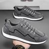 Autumn men's sports shoes breathable and comfortable casual shoes soft sole soft surface trendy youth running shoes men's board shoes