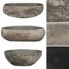 Vidaxl River Stone Sink, Oval, (45-53)X(34-41) Cm