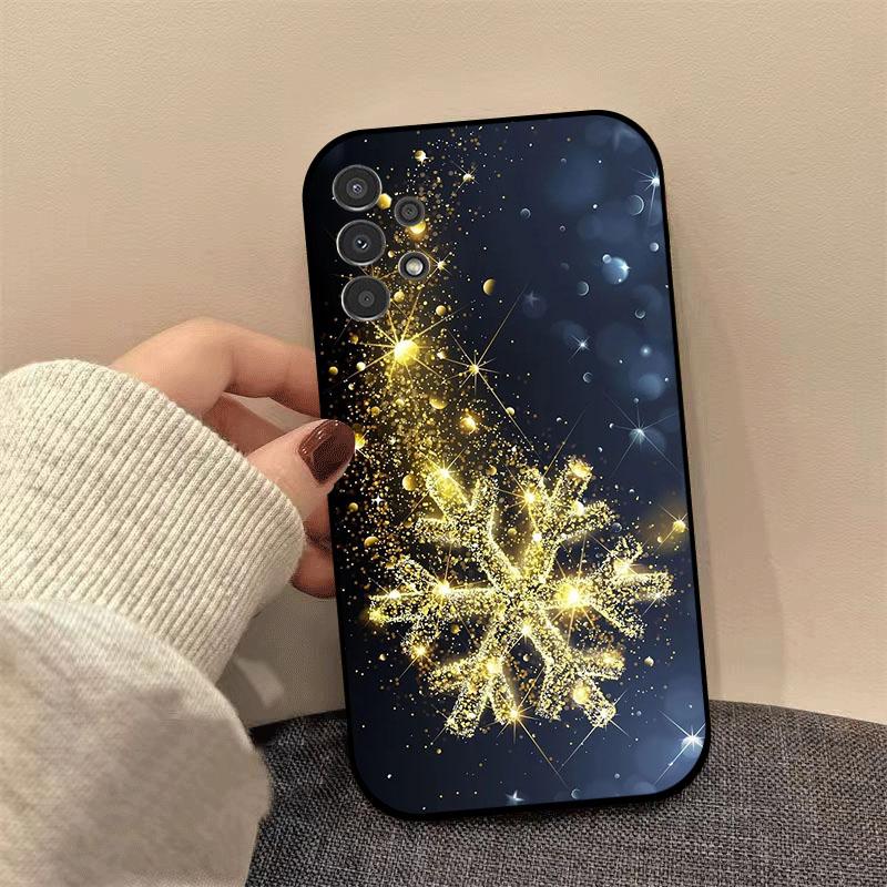 Christmas Phone Case For Samsung Galaxy A22 A32 A52 A13 A23 A33 A53 A14 A24 A34 A54 4G 5G Soft TPU Silicon Protective Case Cover