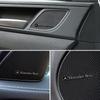 CRW1 4pcs 3D Aluminum Speaker Stereo Speaker Badge Emblem Sticker For Mercedes Benz B/C/E/S Class A Class C200L GLC GLK CLA GLA