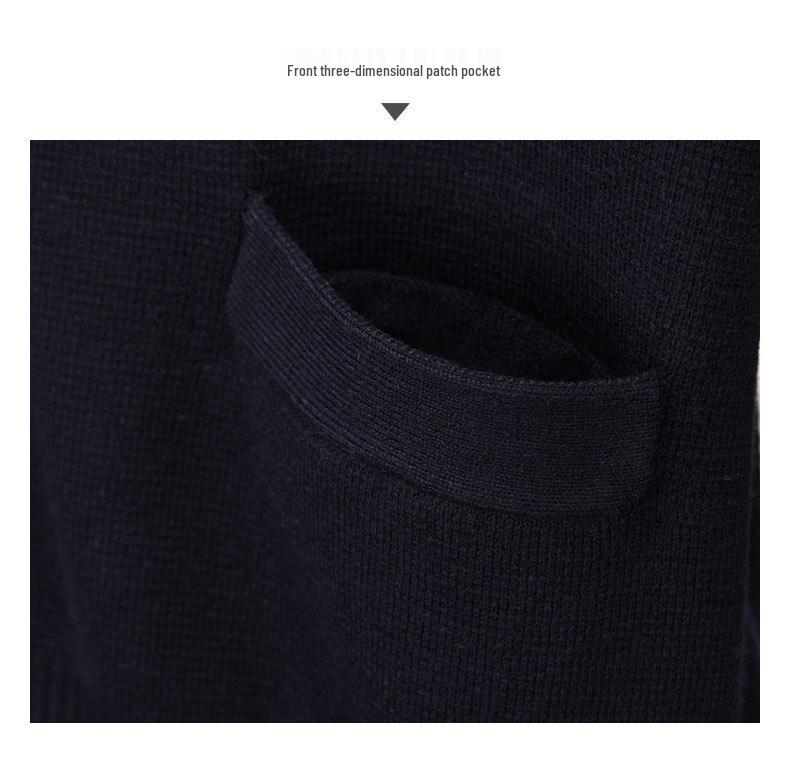 TB BROWIN V-neck Striped Wool Cardigan Sweater Casual Knitwear