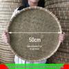 Cesta de Bambú Verde de Primera Capa para Cernir: Redondo, Duradero y Espeso para el Secado de Verduras Doméstico y Comercial.