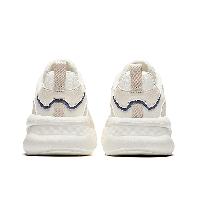 Anta Comfortable Versatile Non-Slip Wear-Resistant Shock Absorbing Low-Top Casual Shoes Men sneaker Off-White 912448816-5
