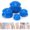 Silicone Cupping Set Massage Cups - For Cellulite Reduction 4-Piece Set