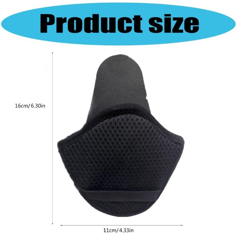 Detachable Winter Ear Warmers Waterproof Polyester Ear Muffs for Skiing Cycling Outdoor Sports