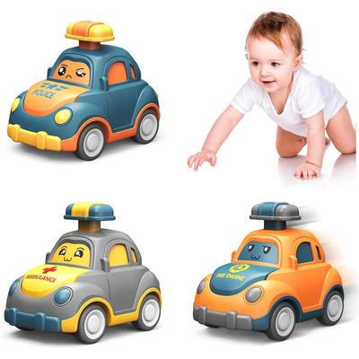 Cartoon Car Toys For Toddlers Pull Back City Vehicle Toys Goodie Bags Stuffers Party Favors For Kids Birthday Gift For Boy Girl