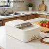 10KG Rice Storage Box Home With Lid Insect Proof Moisture Proof Rice Box Grain Sealed Jar Kitchen Container Storing Dry Grain