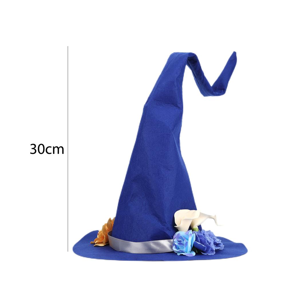 Halloween Party Felt Witch Hat Adjustable Party Witch Hat Costume Accessory for Women Cosplay Costume Products
