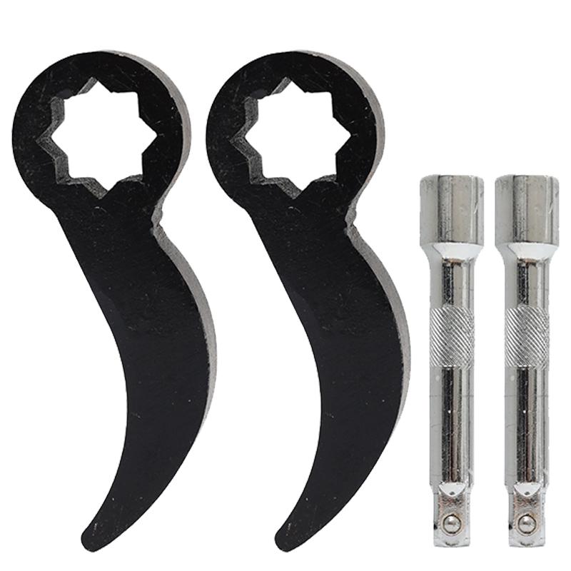 1/2 Inch Driveshaft CV Joint Puller Remover Tool Horn Style Axle Separator Disassembler Kit  Socket Extension Rod Hand Tool