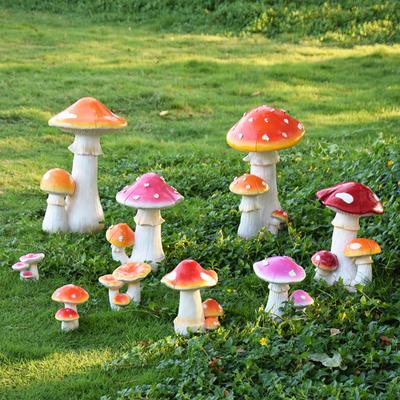 Cartoon Simulation Large Mushroom Decoration Outdoor Garden Courtyard Landscape Ornament