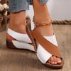 Women's Roman Sandals Summer Thick Soled Casual Open Toe Multifunctional Beach Shoes