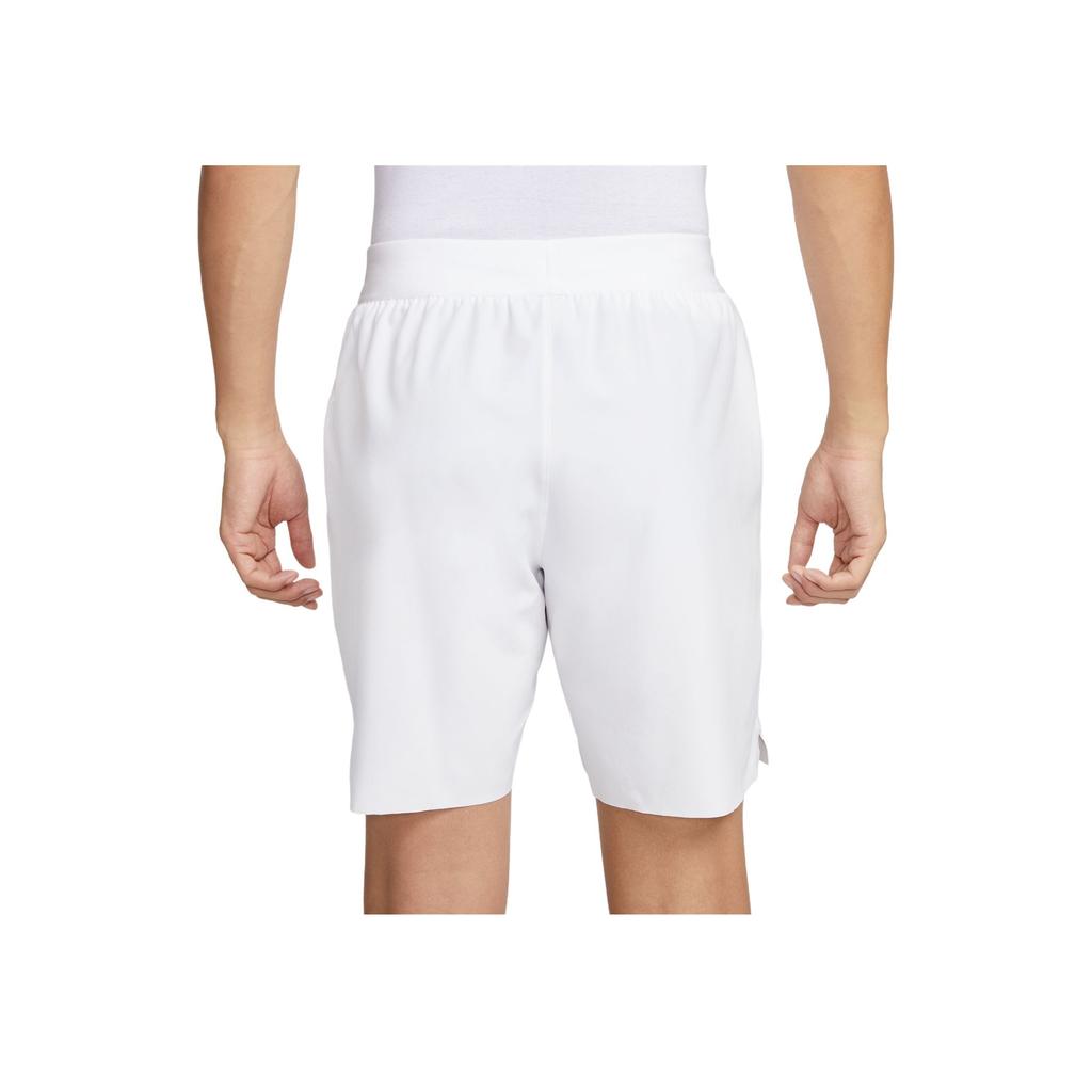 Nike Court Advantage Dri-Fit Quick-Dry Tennis Shorts Men shorts White Black FZ9323-100