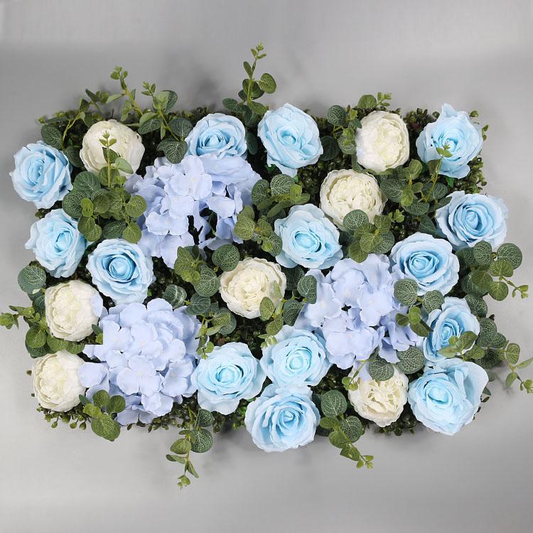 background wall Simulated flower rose embroidered ball birthday party wedding door decoration fake flower pendant wall decor