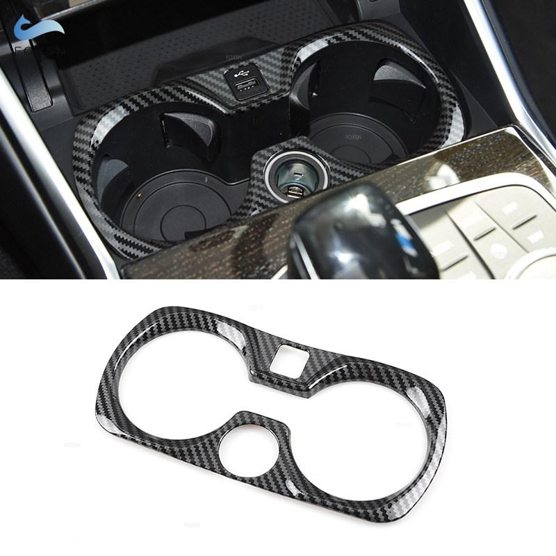 

For BMW 3 Series G20 G28 - LHD Car ABS Carbon Fiber Central Dashboard Panel Passenger Side Gear Shift Cover Frame Trim A