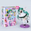 Original Hatsune Miku Birthday Party  AMP Figure Ver. Anime Action Model Collectible Toys Gift