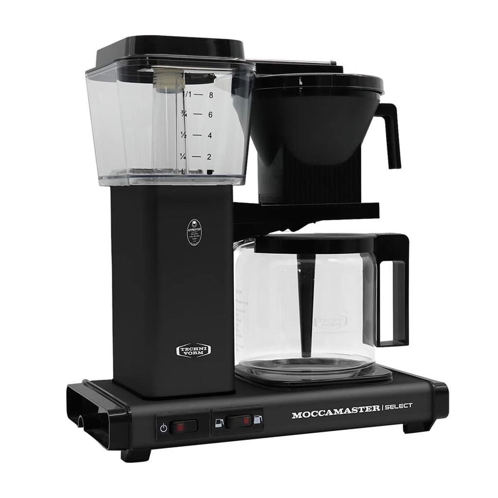Překapávací kávovar Moccamaster KBG 741 AO Černý 1520 W 1,25 L