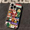 Christmas Day Gifts Phone Case For iPhone 16 Pro Max 15 14 13 12 11 Mini 7 8 Plus X XS XR SE2 Cartoon Transparent Silicone Cover