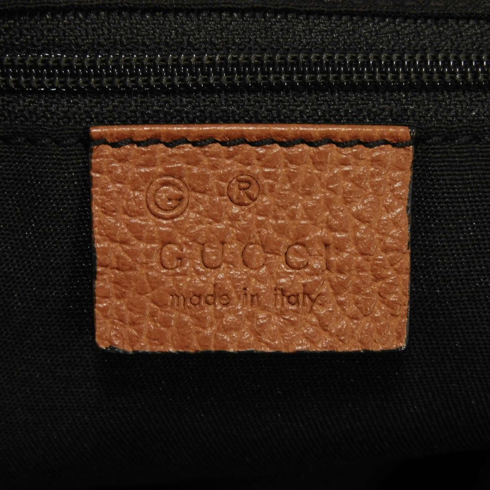 Used 9539 Bamboo Tassel Large Tote 354666 7924 Calfskin Woven Shoulder Bag Charm Brown Unisex from Japan AUTHENTIC