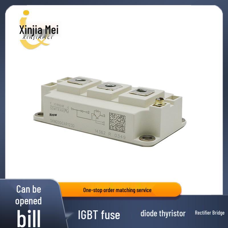 

IGBT-модуль живлення SKM200GAR123D - Новий, Оригінальний, В наявності