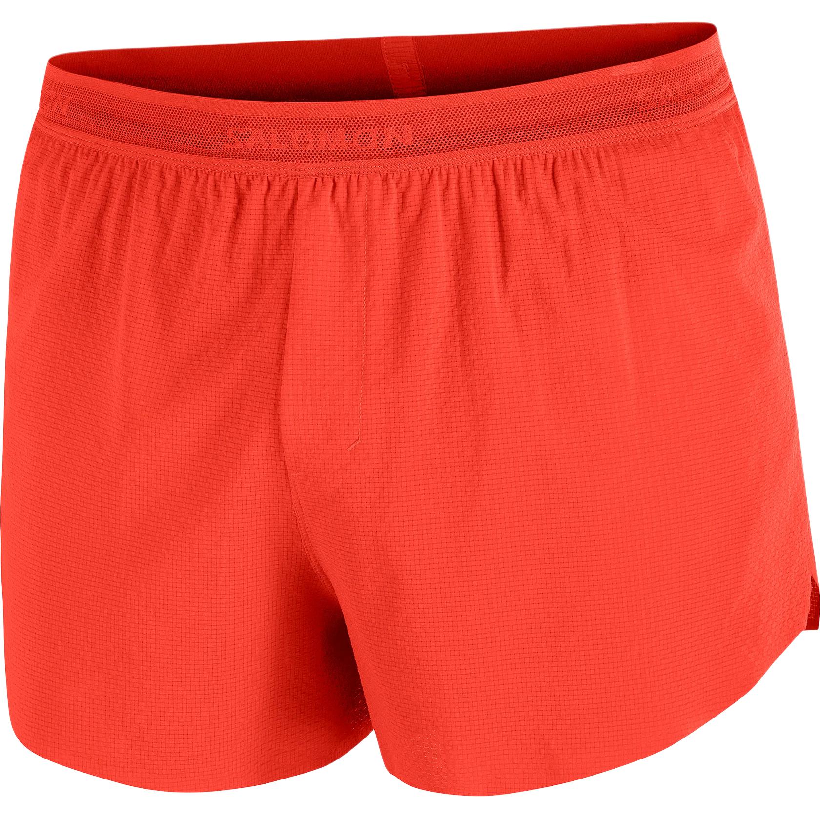 

Salomon Sense Aero Split Breathable Quick-Dry Lace-Up Mid-Rise Running Shorts Men shorts C28462 L